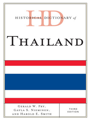 cover image of Historical Dictionary of Thailand